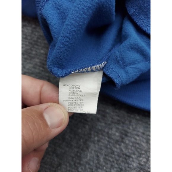 Vtg Italia Track Jacket Medium Blue Full Zip Forza Azzurri Palestra Gold Trim - Picture 11 of 15